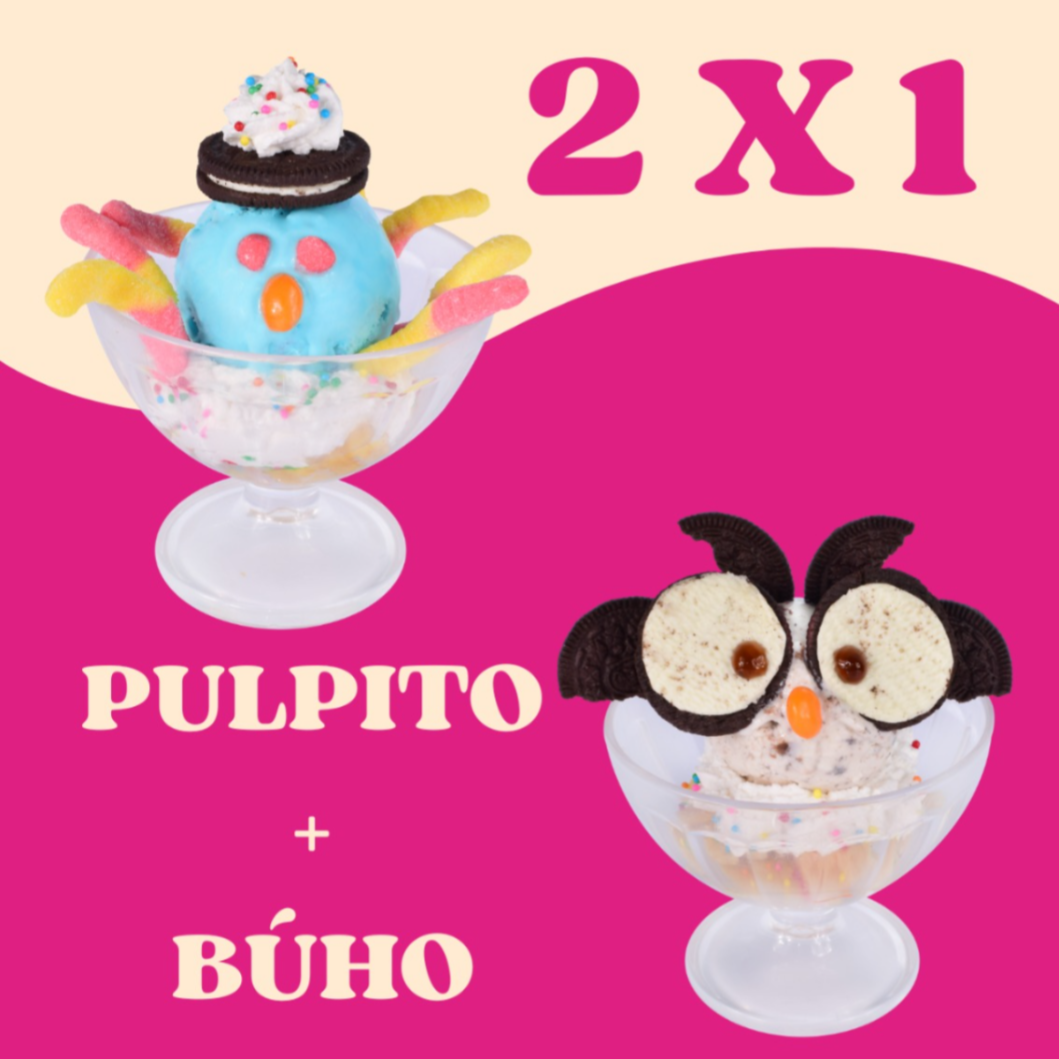 2 X 1 EN MENÚ INFANTIL