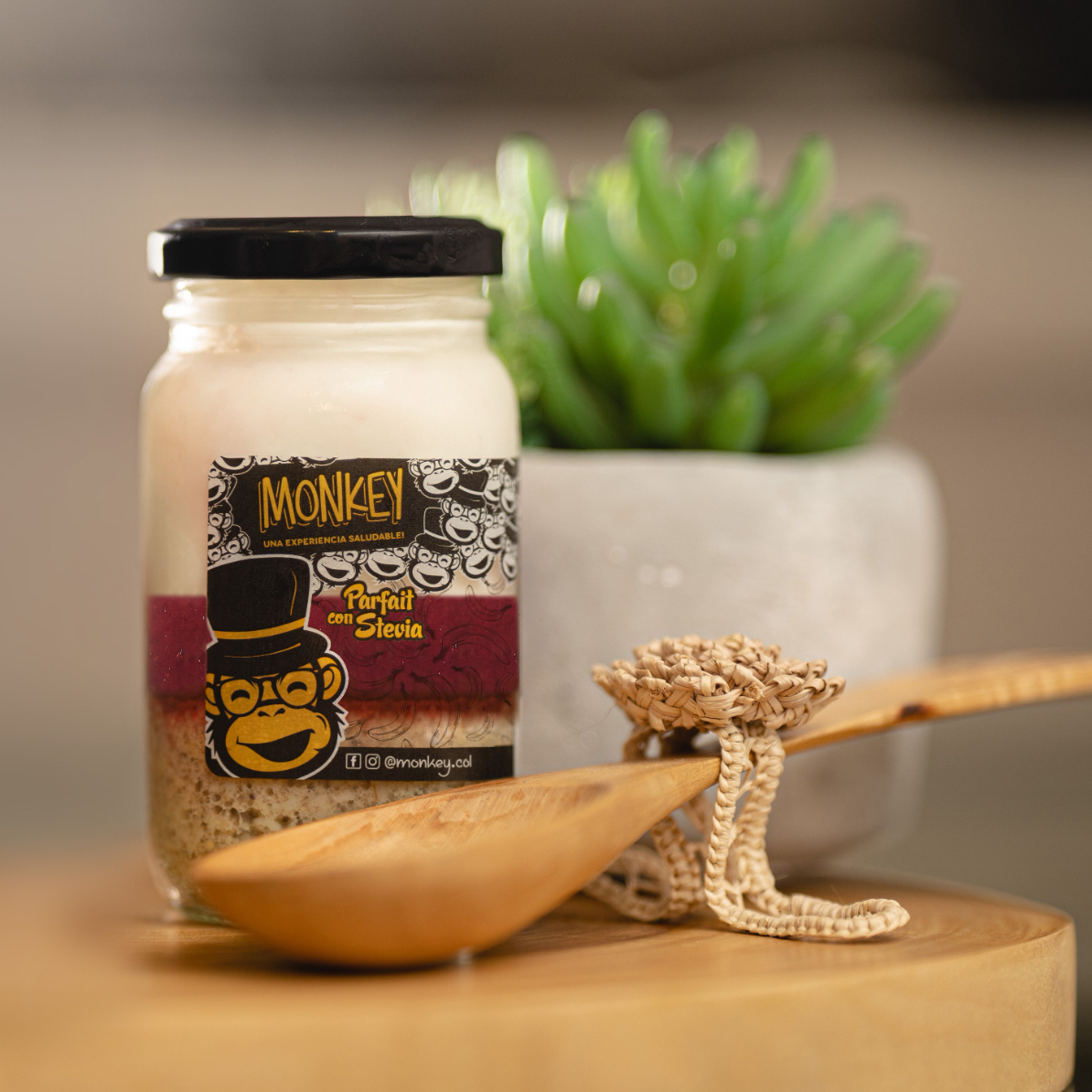 Parfait de Arándanos con Stevia X 250ml.