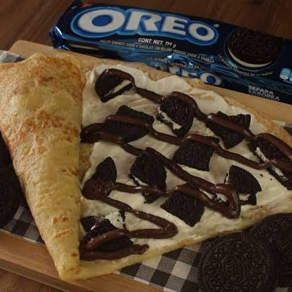 Crepa Fusión Queso Crema Y OREO