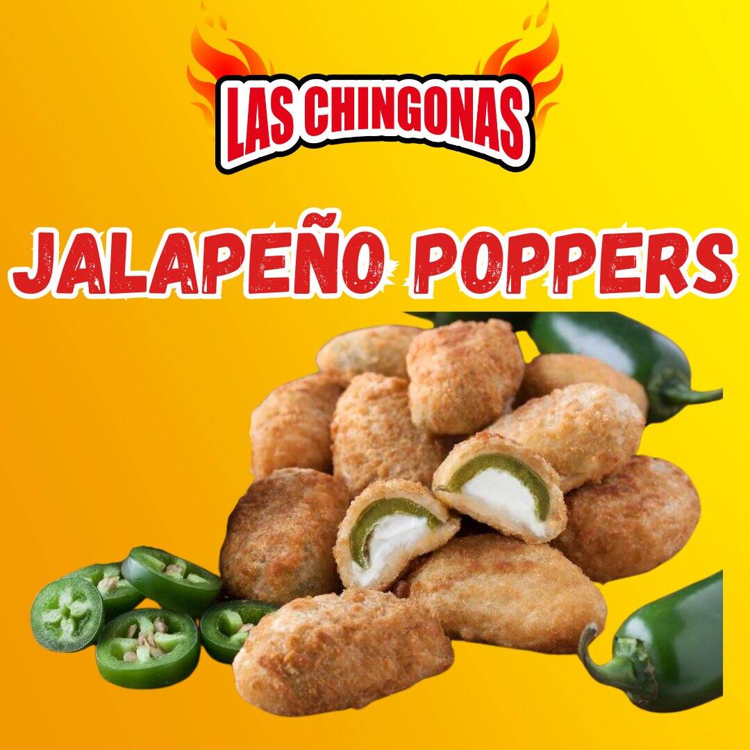 5 Jalapeño poppers