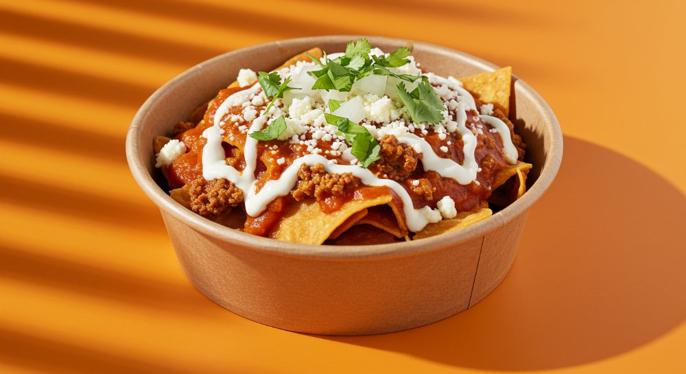 Chilaquiles con Chorizo