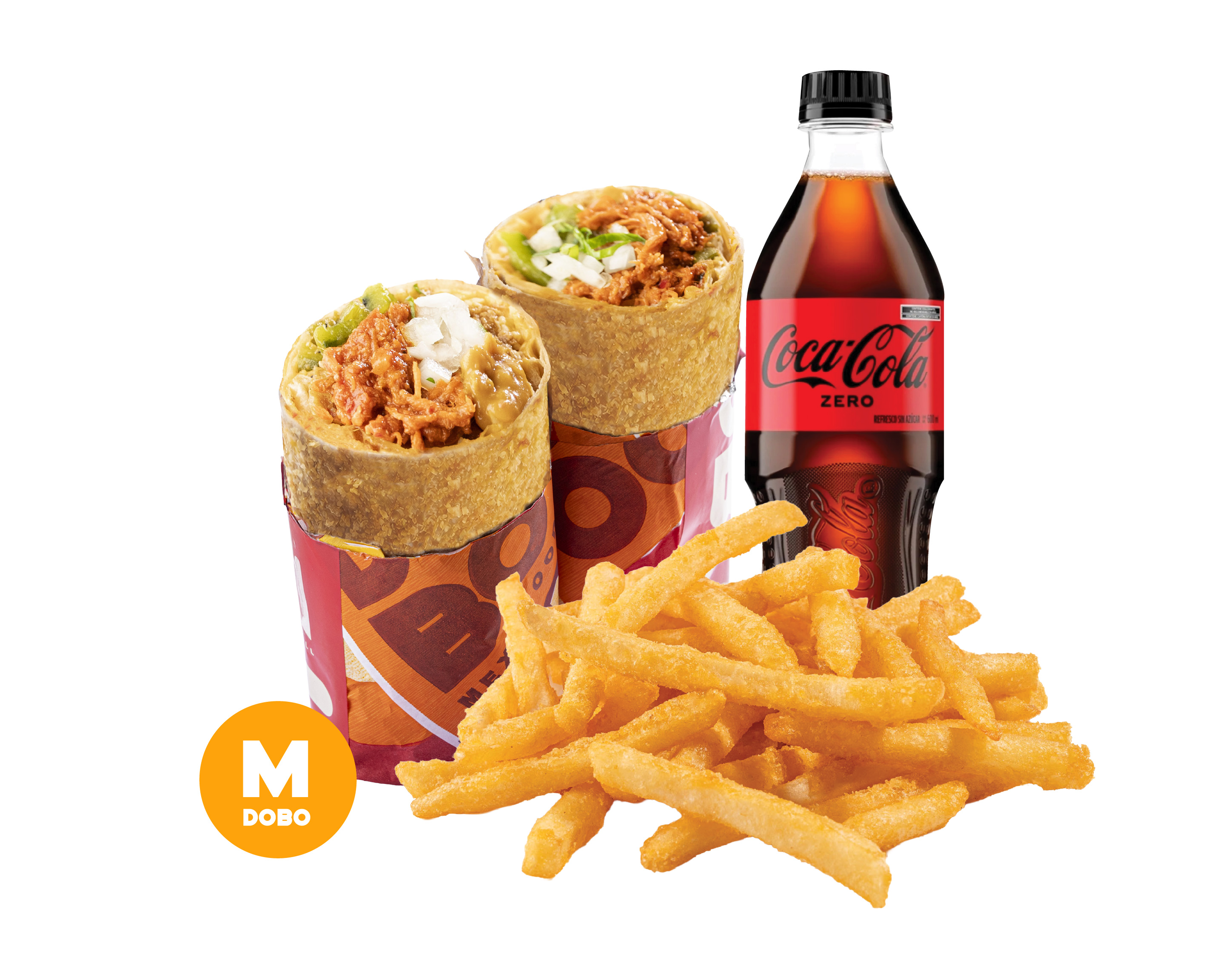 Burrito Mexa Birria Combo Coca-Cola