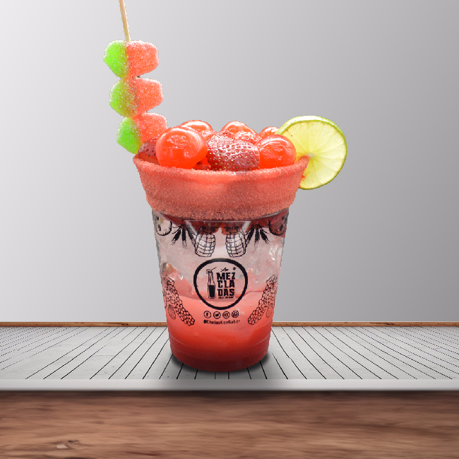Mezclada Cereza Fresa Grande 1L