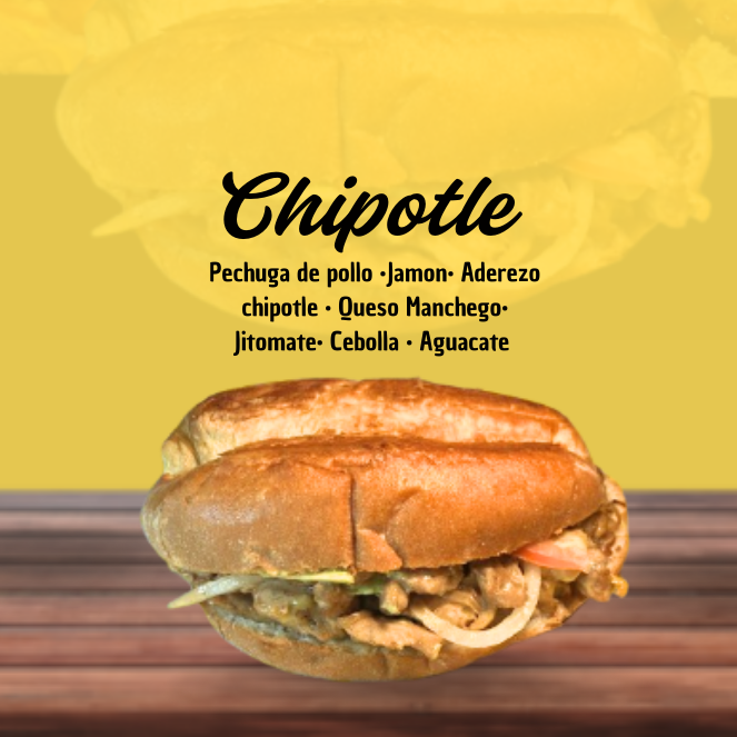 Torta Pollo Chipotle