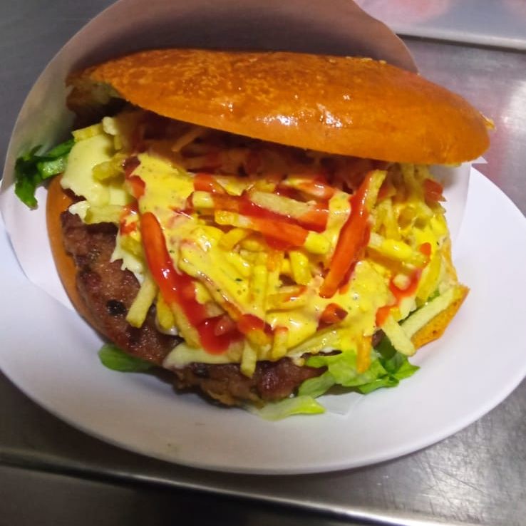 hamburguesa casera