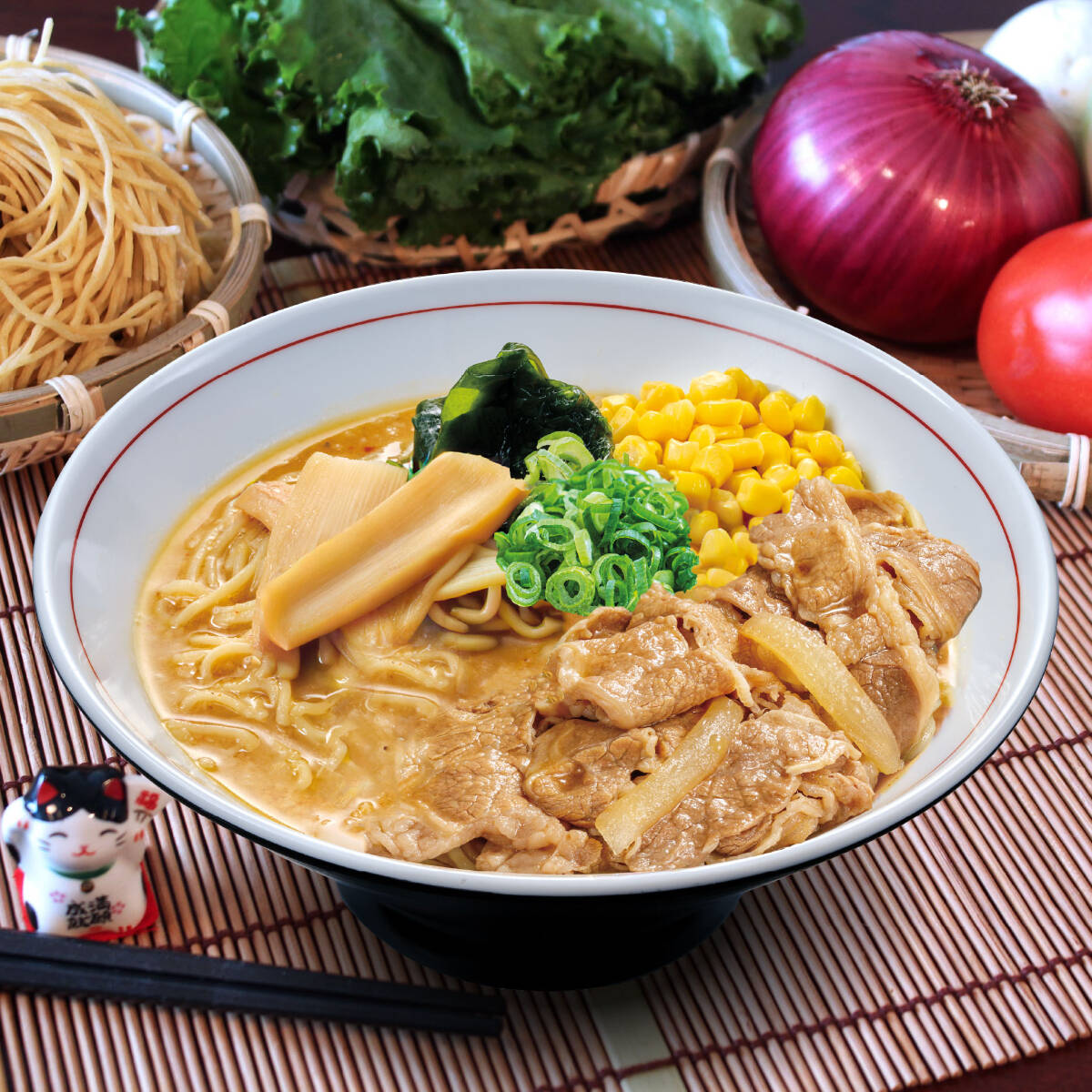 Miso Ramen con Carne de Res