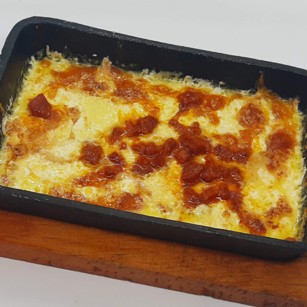 Queso Fundido Con Champiñón