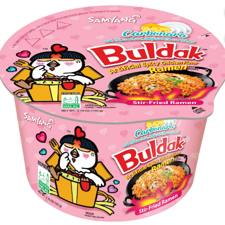 Buldak con Elote