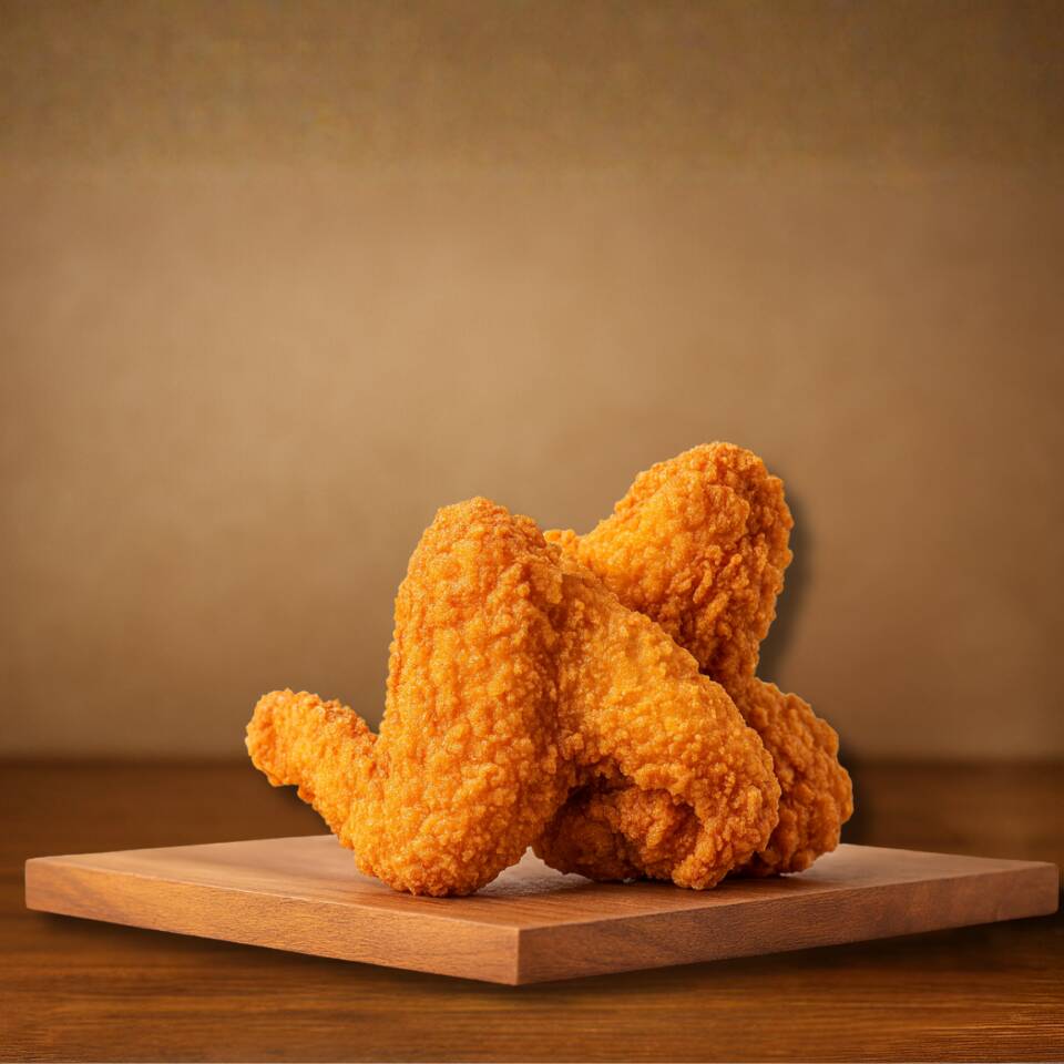 Pieza de Pollo Frita Ala