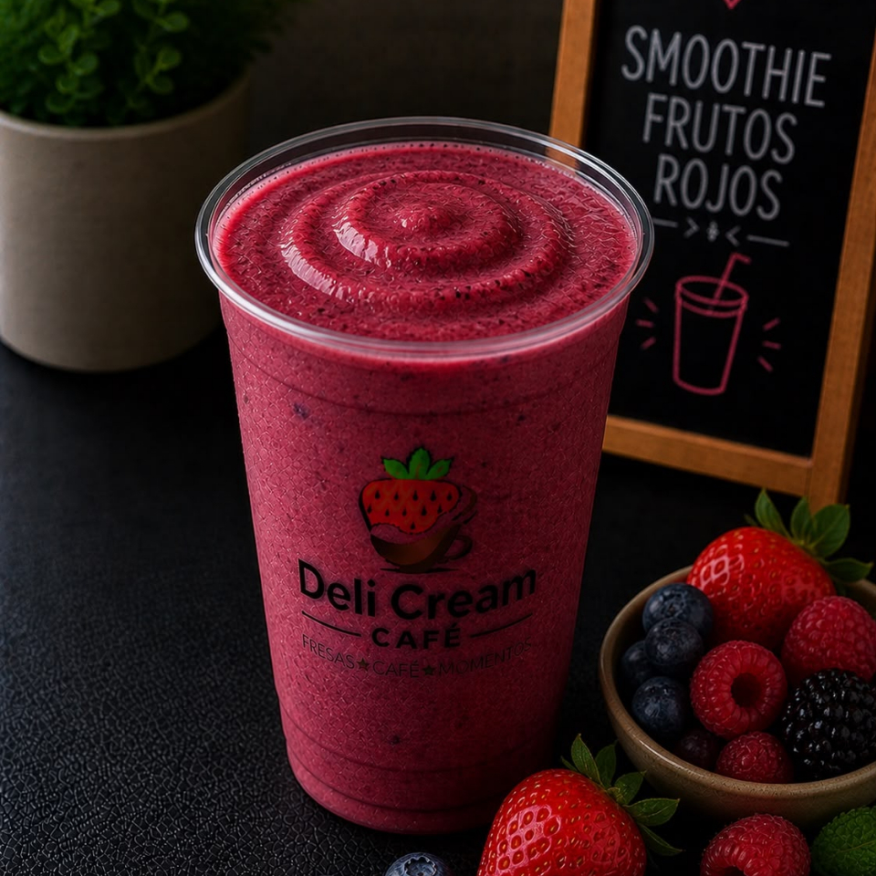 Smoothie Frutos Rojos