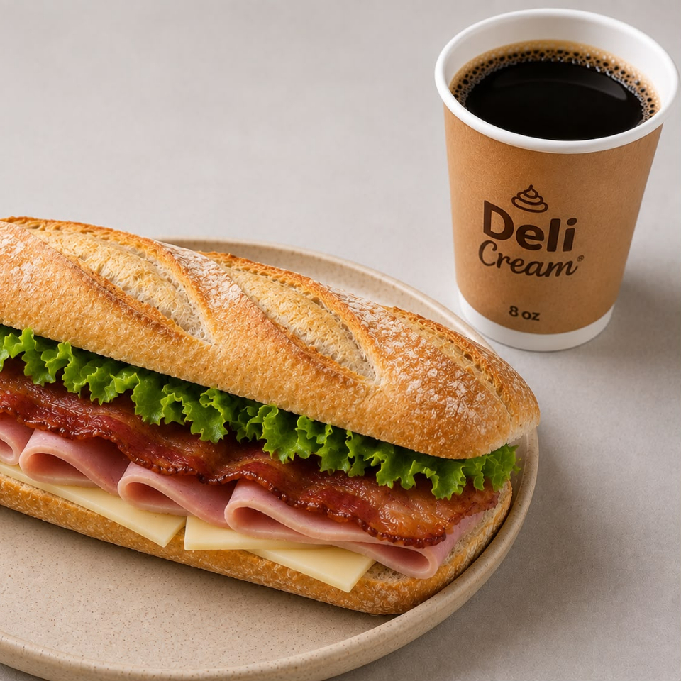 Baguette DELI Mas Cafe Del Dia