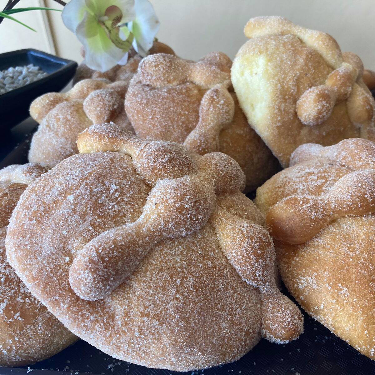 Pan de muerto tradicional individual