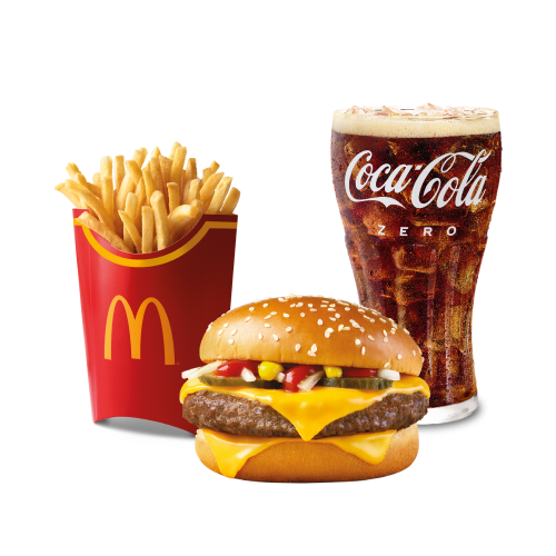 McCombo grande Cuarto de Libra con Queso