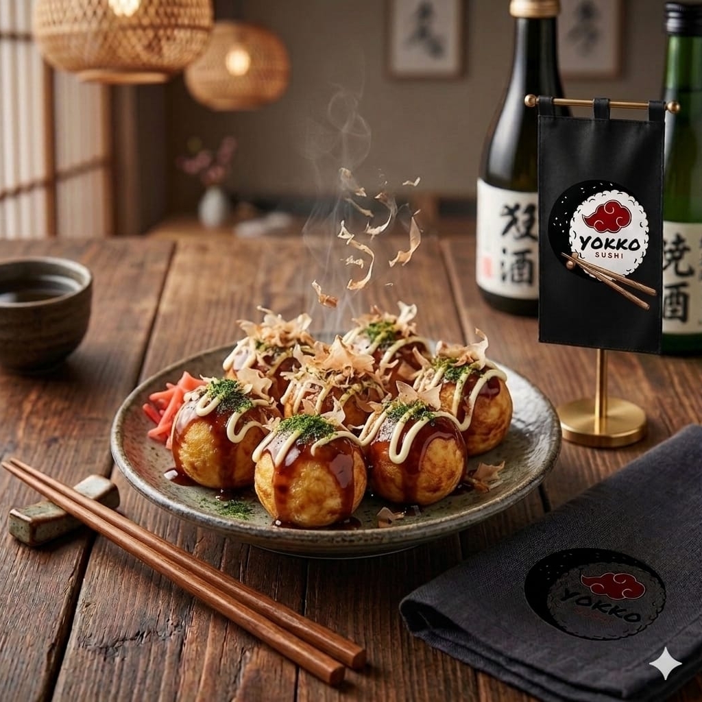 TAKO YAKI (6 piezas)