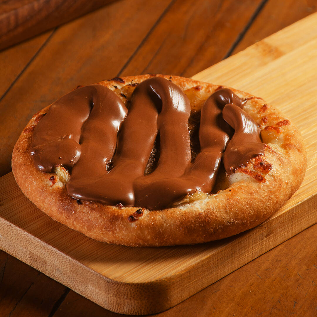 Banana Caramelizada com Chocolate