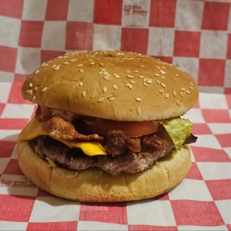 Hamburguesa al Carbon Sencilla