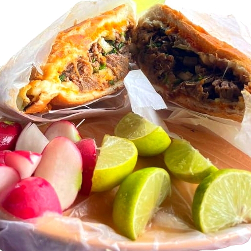 TORTA DE BIRRIA