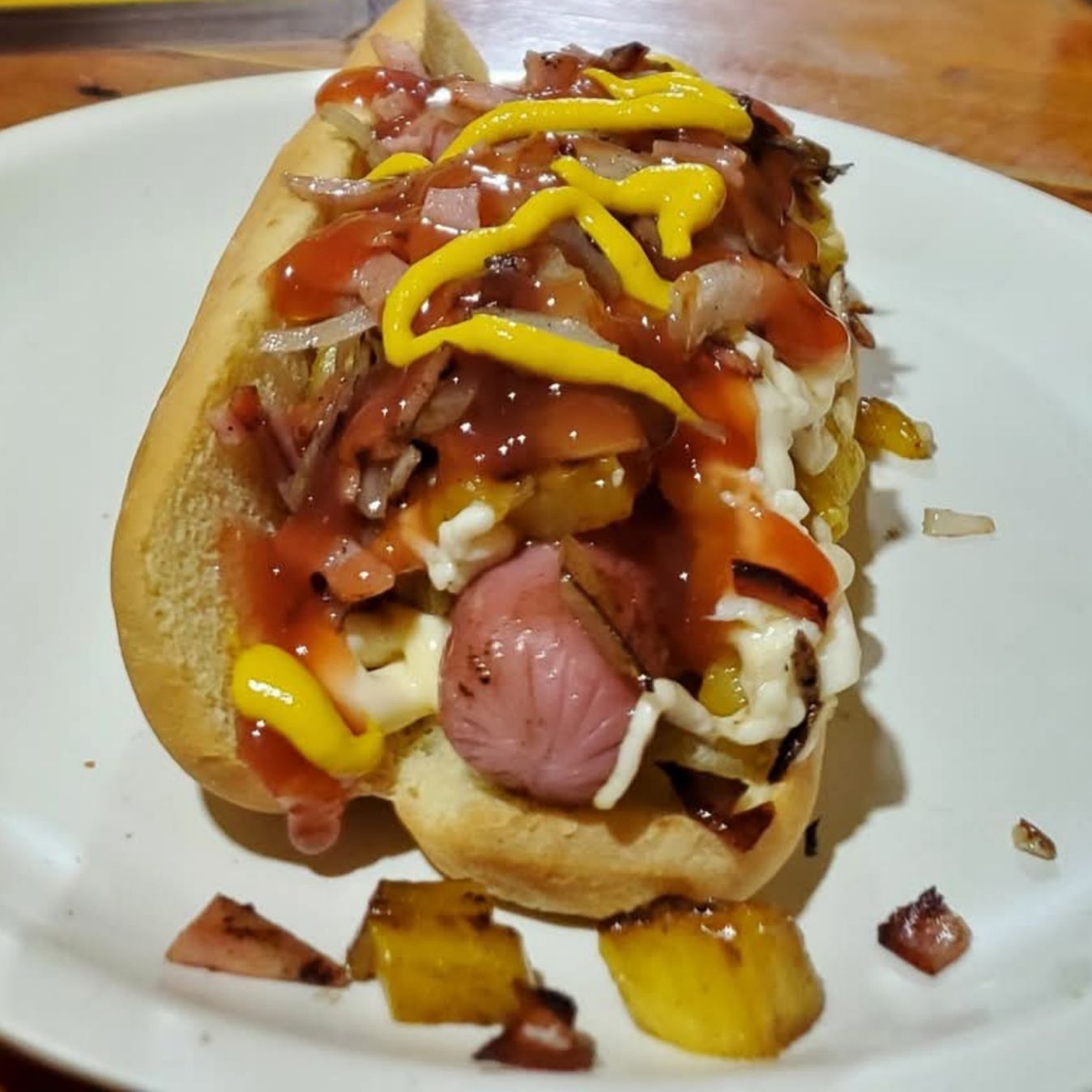 Hot Dog Hawaino