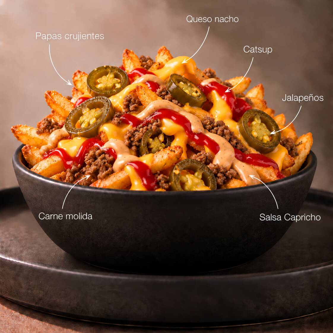 Capricho Papas Nachos