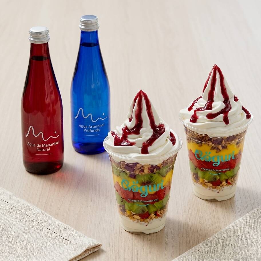 Combo Parfait y Agua