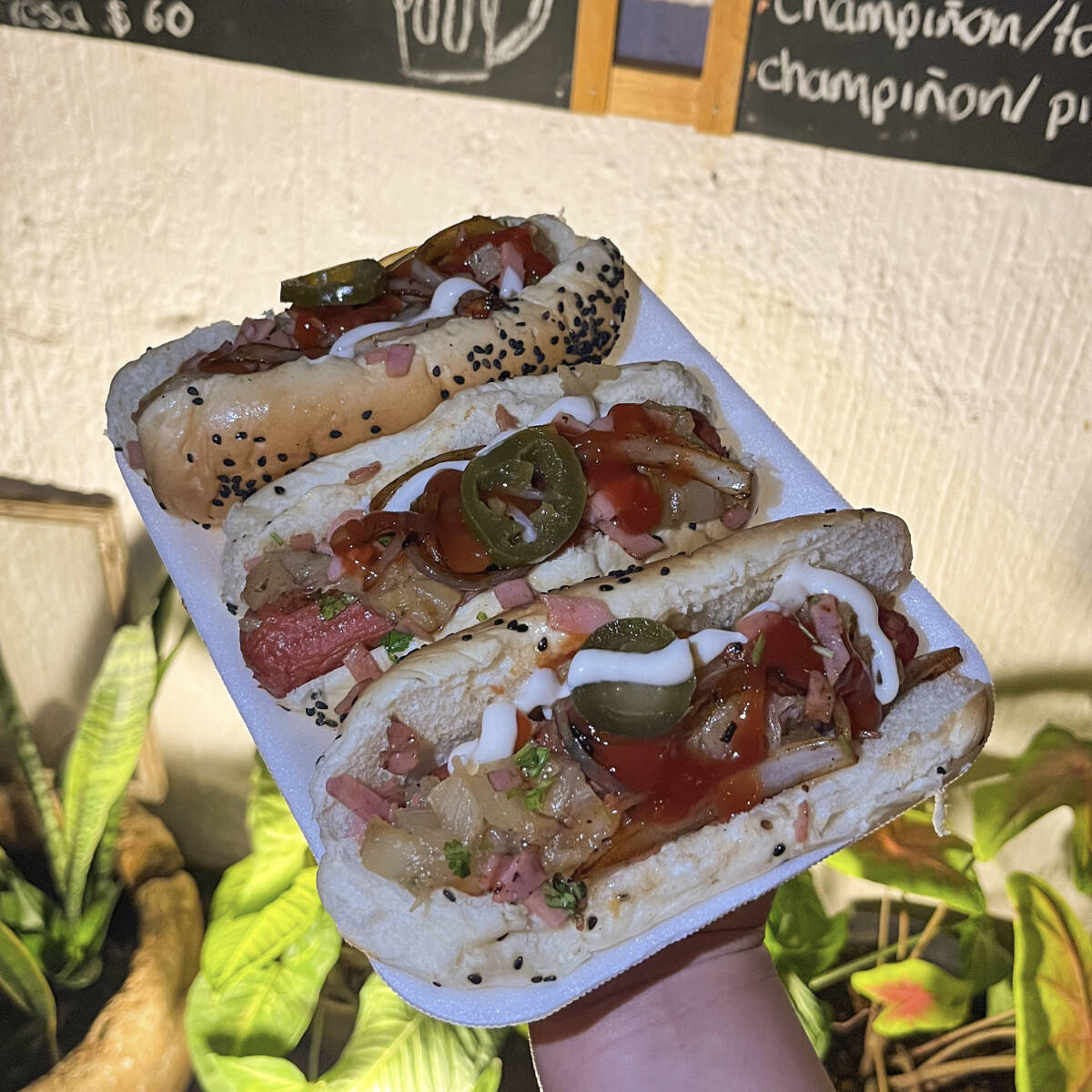 Hot Dog Hawaiano
