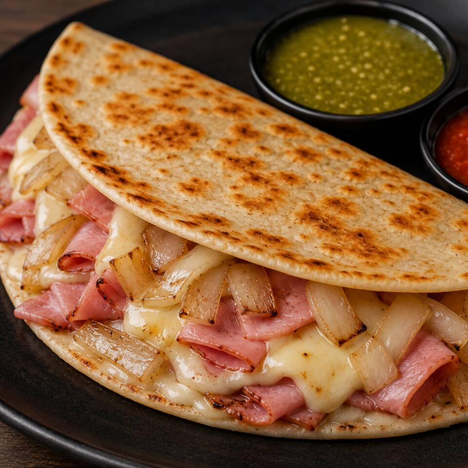 QUESADILLOTA DE JAMON 🧀🌮