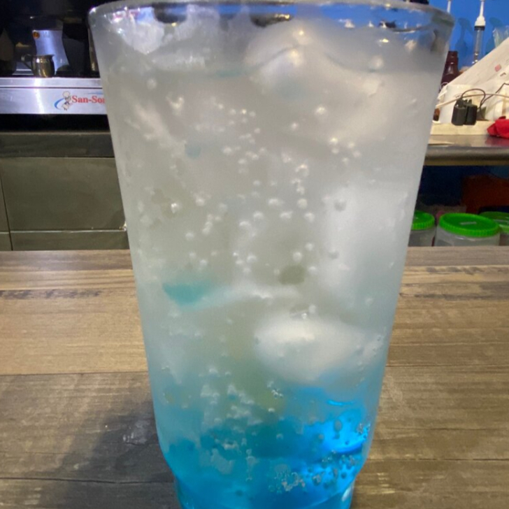 Soda Italiana de Mora Azul