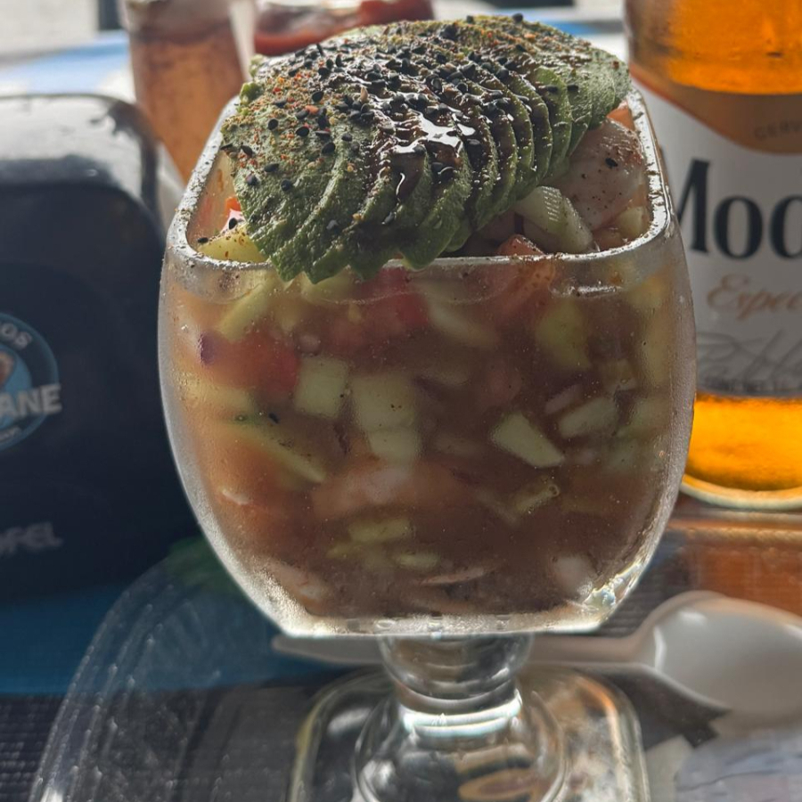 Coctel De Camaron Con Pulpo