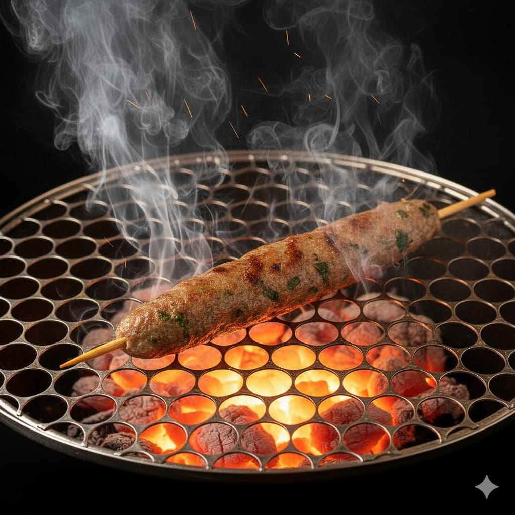 Descubra o sabor autêntico da nossa Kafta de Carne Artesanal, aproxi 110g