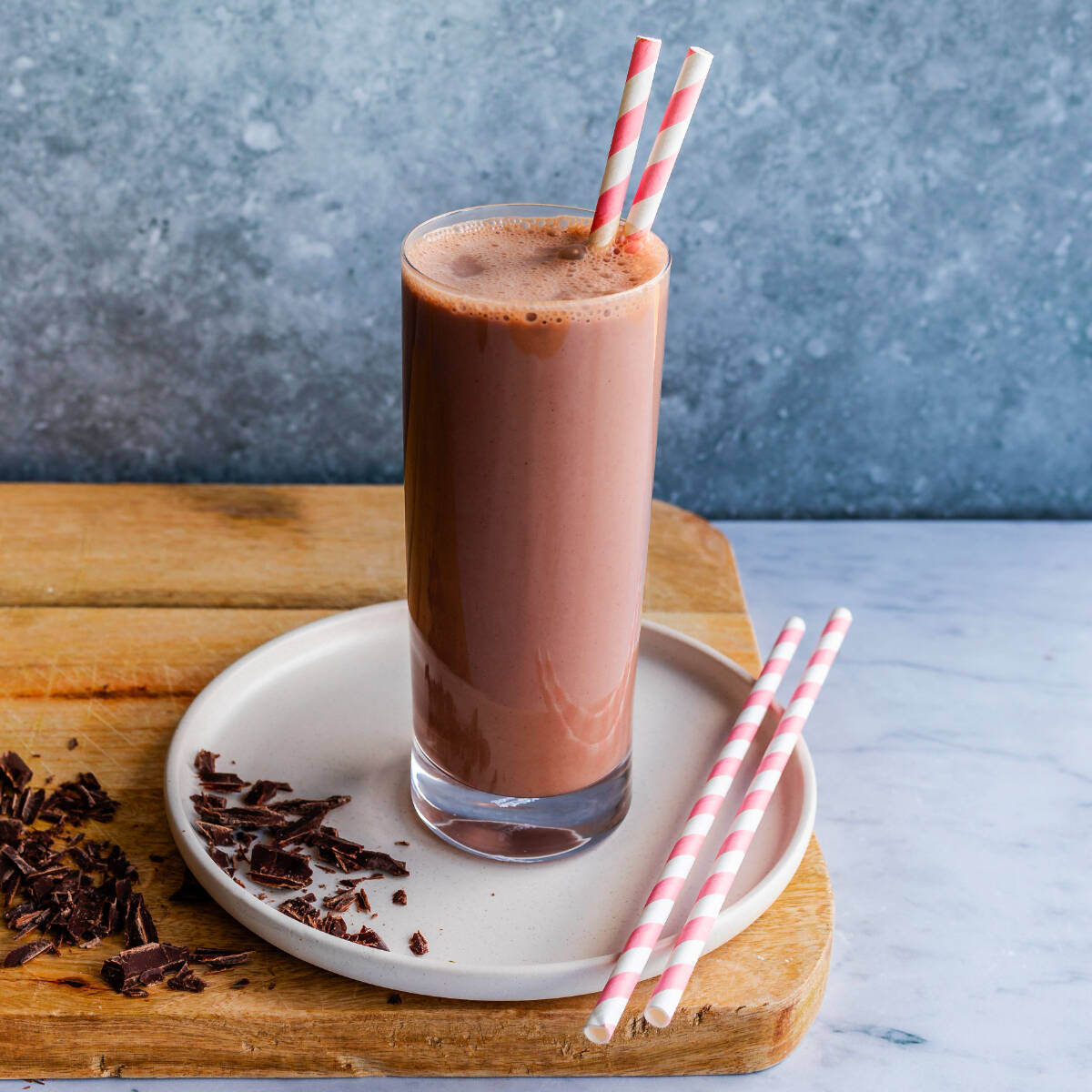 Licuado de Plátano con Chocomilk