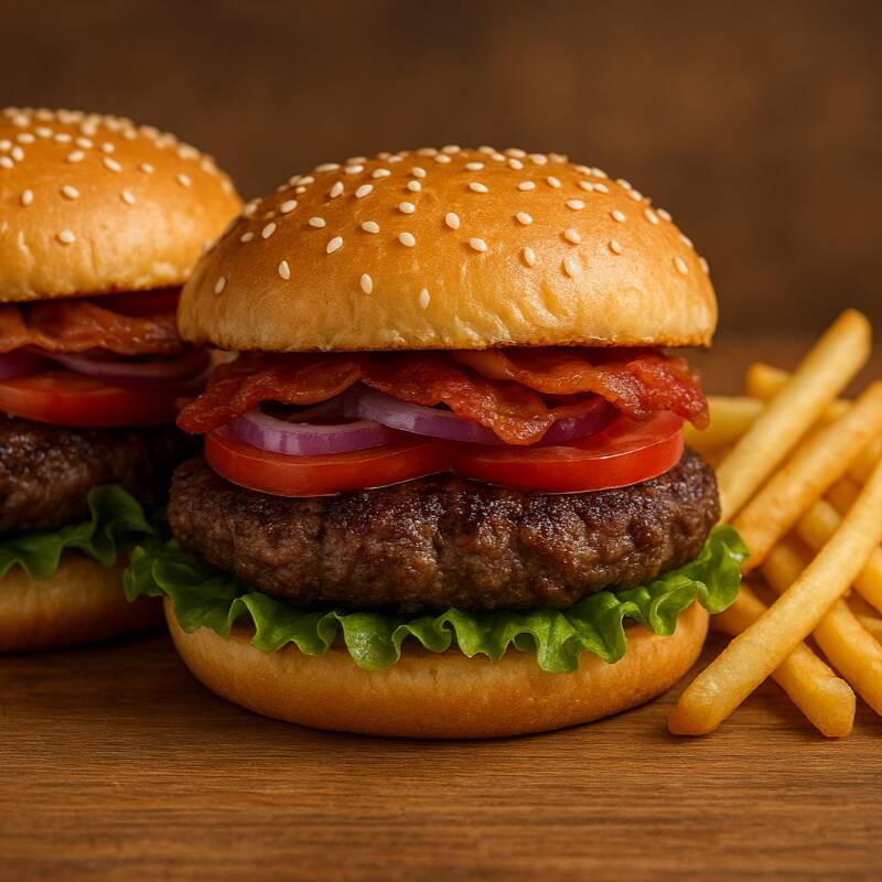 Combo 2 Bacón con papás