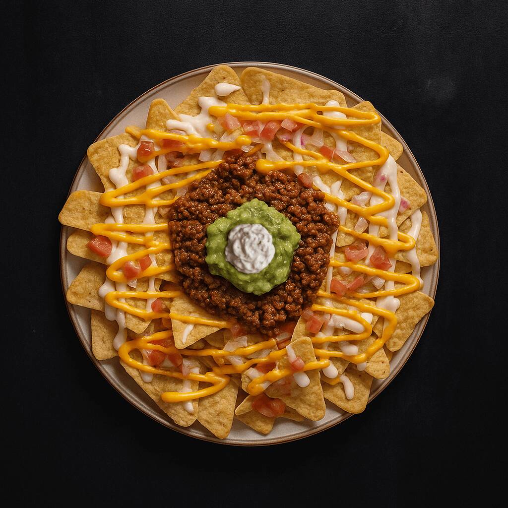 Nachos Tex-Mex (Chile con Carne)