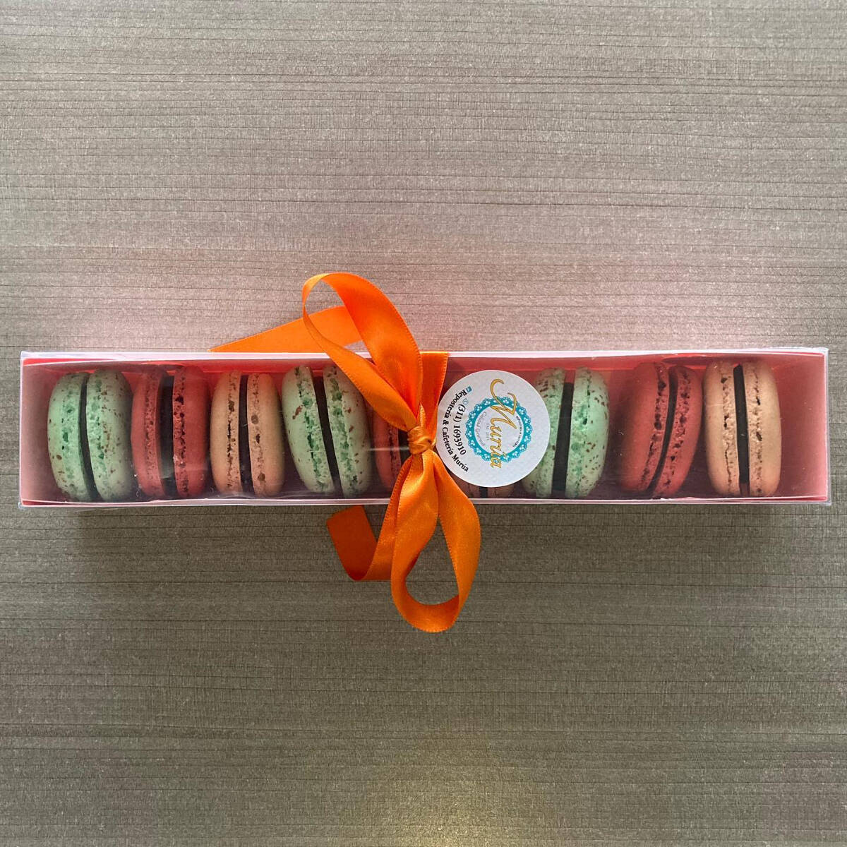 Caja de Macarons 9 Piezas
