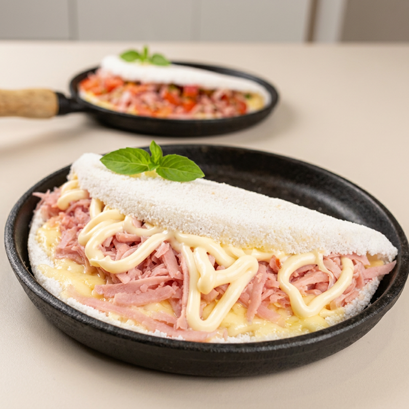 Tapioca pizza