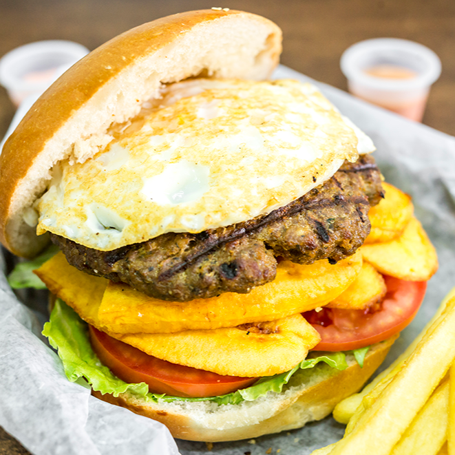 Hamburguesa a lo Pobre