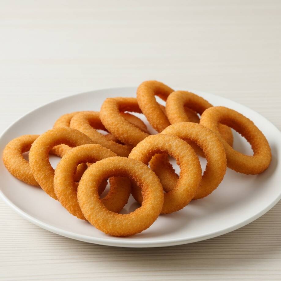 Aros de Cebolla Doraditos DB (Medianos - 12 pzas)