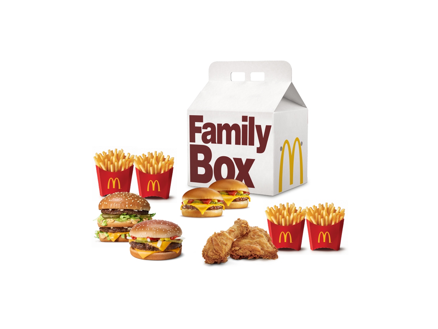 Family Box 4 adultos sin bebidas