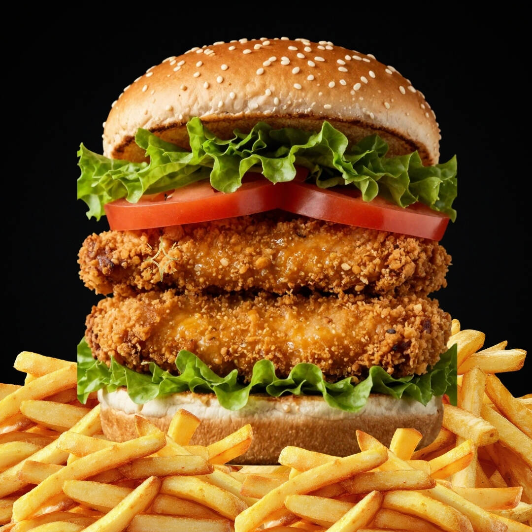 HAMBURGUESA DE POLLO CRISPY