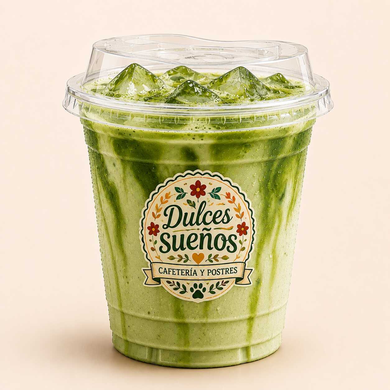 Matcha latte 16 oz