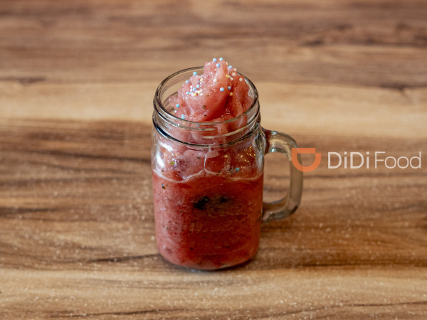 Smoothies fresa-menta (base de agua)
