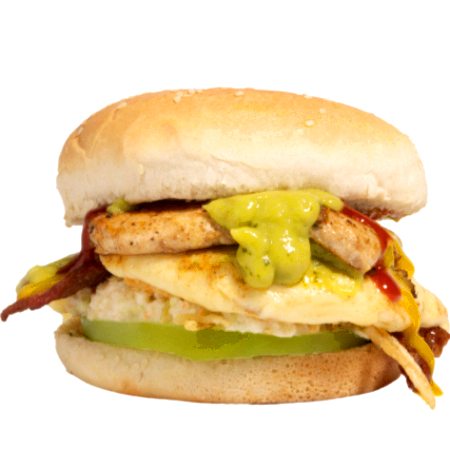 Hamburguesa Súper de Pollo