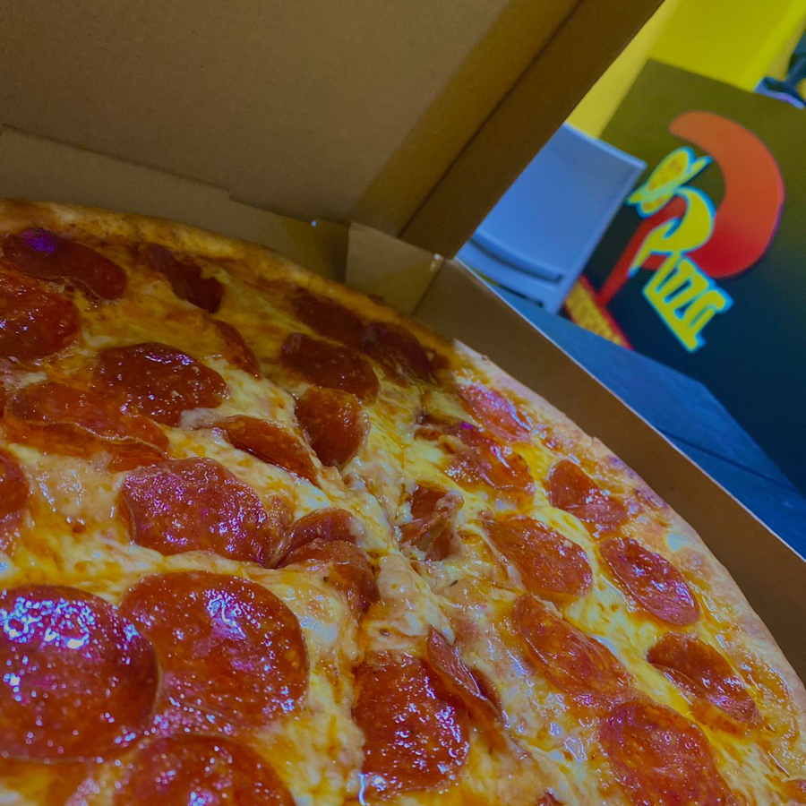 pizza chica de peperoni