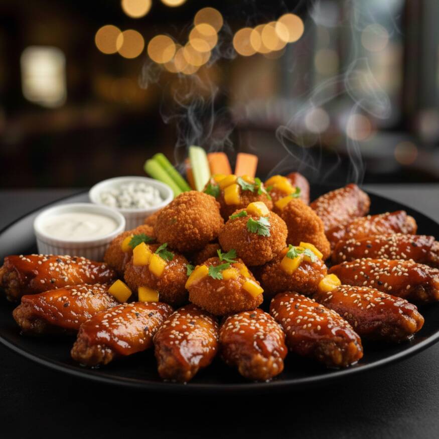 12 ALITAS Y 8 BONELESS