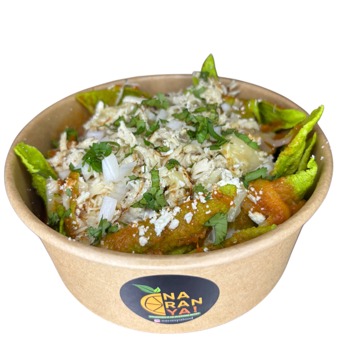 Chilaquiles de Nopal con Pollo