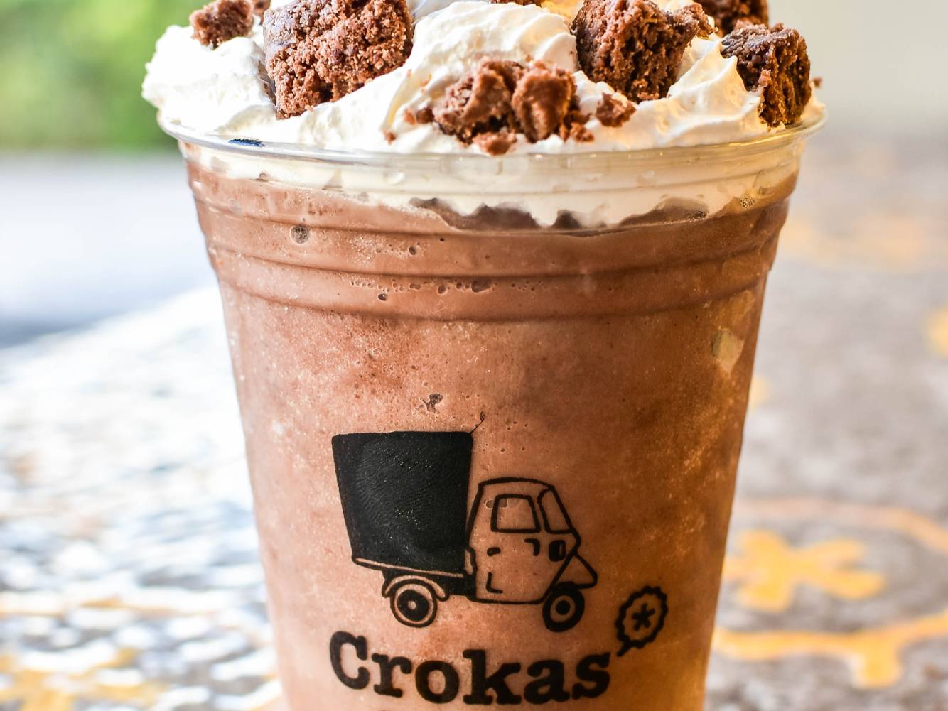Frappé brownie 🍫