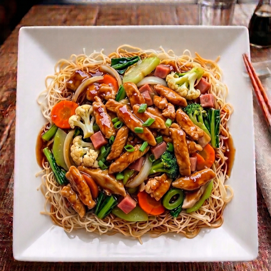 Chop Suey con Pollo