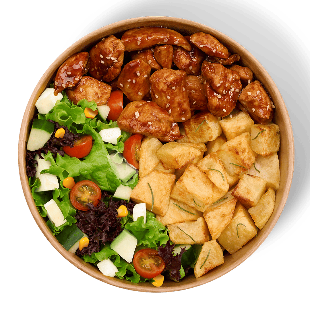 Mega Pollo Teriyaki