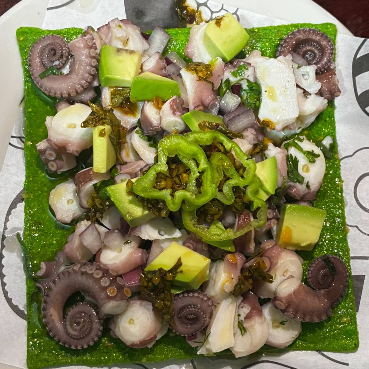 Tostada De Pulpo