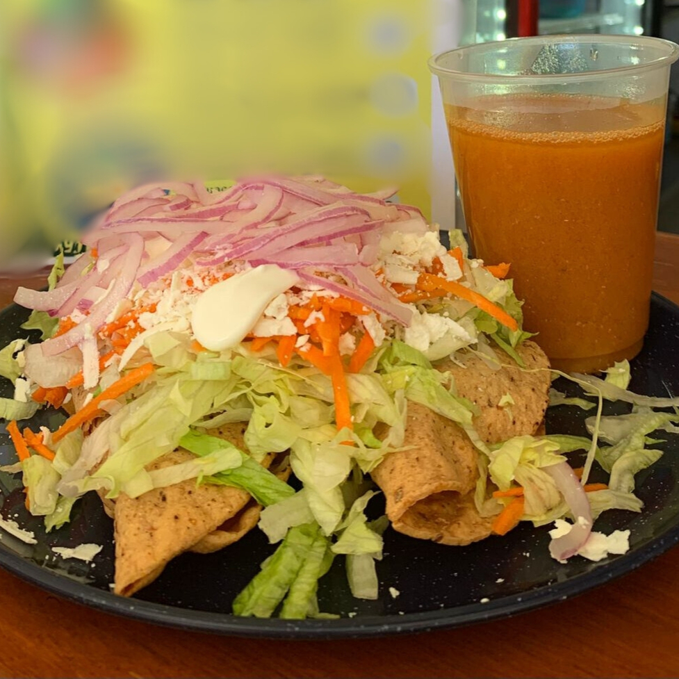 TACO DORADO DE CAMARON TRADICIONAL