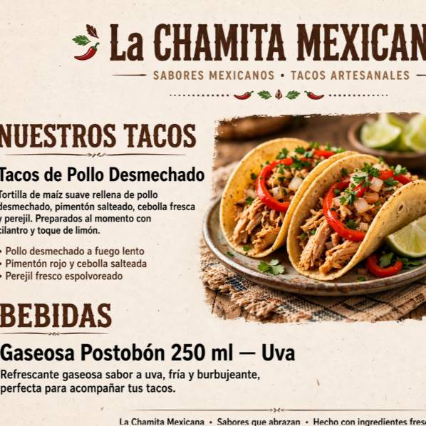 Taco de Pollo